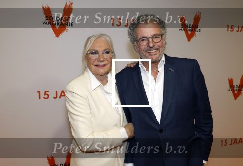 Leiden 30 oktober 2025
15 jaar de musical soldaat v Oranje . Monique v d Ven en Edwin de Vries