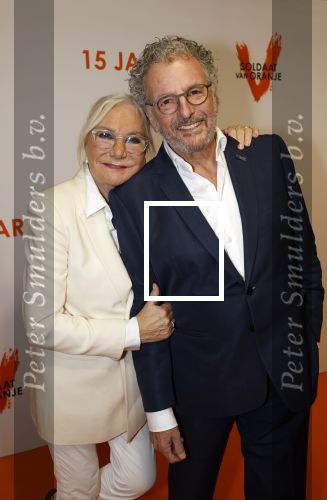 Leiden 30 oktober 2025
15 jaar de musical soldaat v Oranje . Monique v d Ven en Edwin de Vries