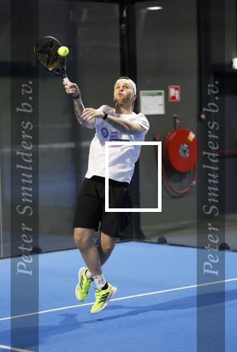 Utrecht 6 november 2025
Padel tournooi voor het UMC ziekenhuis bij Hal 22. Nicky Romero speelde samen met Renze Klamer