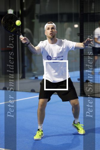 Utrecht 6 november 2025
Padel tournooi voor het UMC ziekenhuis bij Hal 22. Nicky Romero speelde samen met Renze Klamer