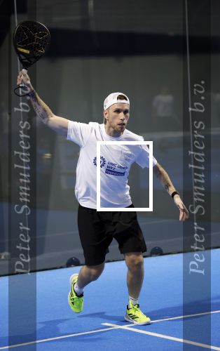 Utrecht 6 november 2025
Padel tournooi voor het UMC ziekenhuis bij Hal 22. Nicky Romero speelde samen met Renze Klamer