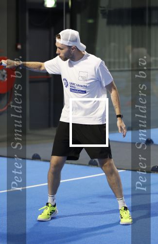 Utrecht 6 november 2025
Padel tournooi voor het UMC ziekenhuis bij Hal 22. Nicky Romero