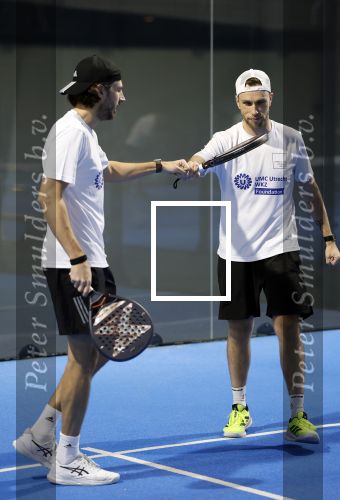 Utrecht 6 november 2025
Padel tournooi voor het UMC ziekenhuis bij Hal 22. Nicky Romero speelde samen met Renze Klamer
