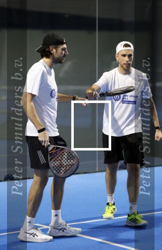 Utrecht 6 november 2025
Padel tournooi voor het UMC ziekenhuis bij Hal 22. Nicky Romero speelde samen met Renze Klamer