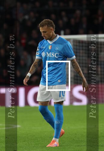 Eindhoven, 21 Oktober 2025
CL Wedstrijd PSV-Napolie, eindstand 6-2
Noa Lang bij Napoli