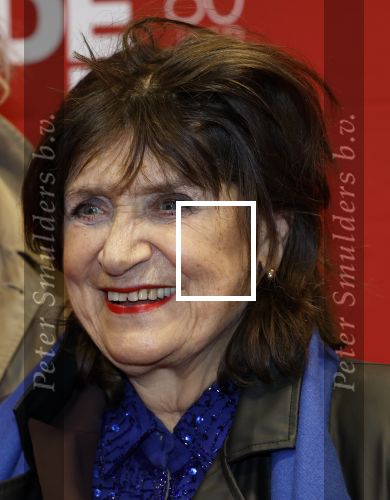 Amsterdam 30 november 2025
80 jaar het DeLaMar theater . Kees Hulst poseert met Olga Zuiderhoek