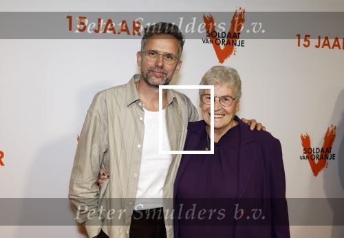 Leiden 30 oktober 2025
15 jaar de musical soldaat v Oranje . Patrick Martens met moeder