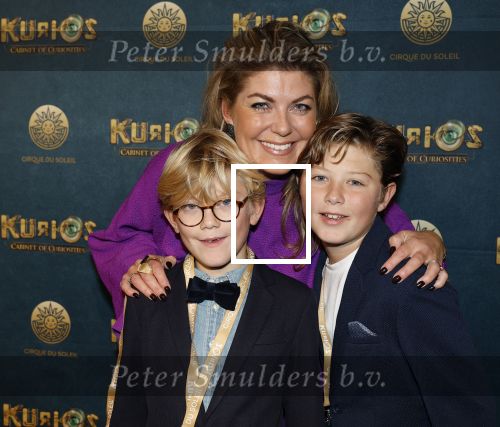Den Haag 23 oktober 2025
Premiere Circque du Soleil op het malieveld in Den Haag. Pauline Wingelaar kwam met haar 2 zoons