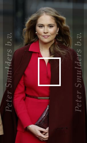 Den Haag 20 november 2025
 Prinses Amalia en haar vader Koning Willem Alexander bij de Grote Kerk, na de Bijzondere Verenigde Vergadering van de Eerste en Tweede Kamer, ter gelegenheid van de tachtigste verjaardag dat het parlement na de Tweede Wereldoorlog voor het eerst weer in gezamenlijkheid bijeenkwam. Eerste Kamervoorzitter Mei Li Vos Tweede Kamervoorzitter Thom van Campenvingen ze op .