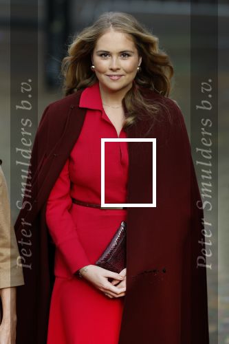 Den Haag 20 november 2025
 Prinses Amalia en haar vader Koning Willem Alexander bij de Grote Kerk, na de Bijzondere Verenigde Vergadering van de Eerste en Tweede Kamer, ter gelegenheid van de tachtigste verjaardag dat het parlement na de Tweede Wereldoorlog voor het eerst weer in gezamenlijkheid bijeenkwam. Eerste Kamervoorzitter Mei Li Vos Tweede Kamervoorzitter Thom van Campenvingen ze op .