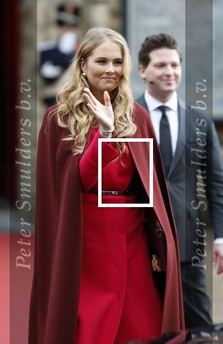 Den Haag 20 november 2025
 Prinses Amalia en haar vader Koning Willem Alexander bij de Grote Kerk, na de Bijzondere Verenigde Vergadering van de Eerste en Tweede Kamer, ter gelegenheid van de tachtigste verjaardag dat het parlement na de Tweede Wereldoorlog voor het eerst weer in gezamenlijkheid bijeenkwam. Eerste Kamervoorzitter Mei Li Vos Tweede Kamervoorzitter Thom van Campenvingen ze op .