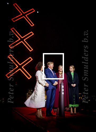 Amsterdam 27 oktober 2025
750 jaar Amsterdam bij het v Gogh museum . Aanwezig Koning Willem Alexander Koningin Maxima Prinses Amalia en Burgemeester Femke Halsema.