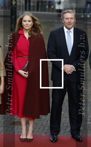 Den Haag 20 november 2025
 Prinses Amalia en haar vader Koning Willem Alexander bij de Grote Kerk, na de Bijzondere Verenigde Vergadering van de Eerste en Tweede Kamer, ter gelegenheid van de tachtigste verjaardag dat het parlement na de Tweede Wereldoorlog voor het eerst weer in gezamenlijkheid bijeenkwam. Eerste Kamervoorzitter Mei Li Vos Tweede Kamervoorzitter Thom van Campenvingen ze op .
