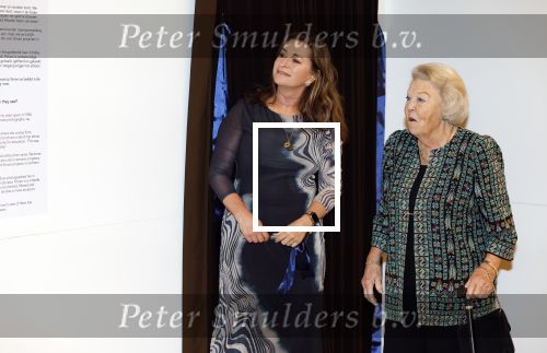Amsterdam 13 november 2025
Prinses Beatrix en Sacha de Boer bij de opening van een fototentoonstelling ter gelegenheid van het honderdjarig bestaan van ontwikkelingsorganisatie Simavi in het Rijksmuseum in Amsterdam