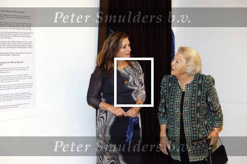 Amsterdam 13 november 2025
Prinses Beatrix en Sacha de Boer bij de opening van een fototentoonstelling ter gelegenheid van het honderdjarig bestaan van ontwikkelingsorganisatie Simavi in het Rijksmuseum in Amsterdam