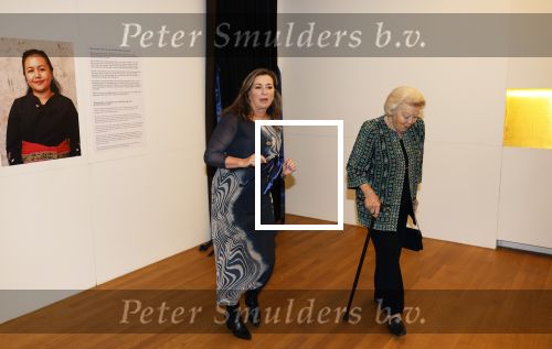 Amsterdam 13 november 2025
Prinses Beatrix en Sacha de Boer bij de opening van een fototentoonstelling ter gelegenheid van het honderdjarig bestaan van ontwikkelingsorganisatie Simavi in het Rijksmuseum in Amsterdam
