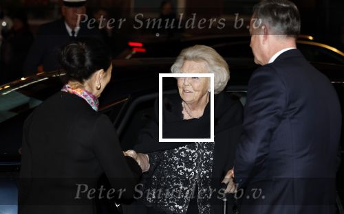 Amsterdam 24 november 2025
Prinses Beatrix en Prinses Margriet aanwezig bij het Nederlands Balletgala in het DeLaMar in Amsterdam .