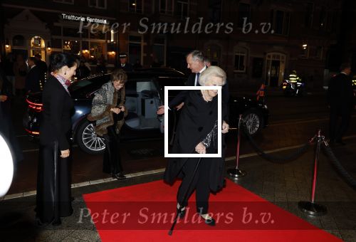 Amsterdam 24 november 2025
Prinses Beatrix en Prinses Margriet aanwezig bij het Nederlands Balletgala in het DeLaMar in Amsterdam .