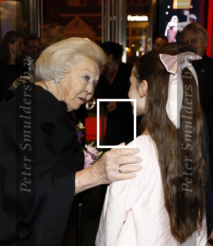Amsterdam 24 november 2025
Prinses Beatrix en Prinses Margriet aanwezig bij het Nederlands Balletgala in het DeLaMar in Amsterdam .
