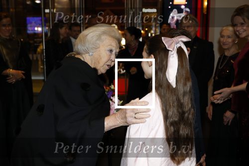 Amsterdam 24 november 2025
Prinses Beatrix en Prinses Margriet aanwezig bij het Nederlands Balletgala in het DeLaMar in Amsterdam .