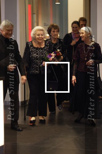 Amsterdam 24 november 2025
Prinses Beatrix en Prinses Margriet aanwezig bij het Nederlands Balletgala in het DeLaMar in Amsterdam . Ook aanwezig oa Alexandra Radius & Han Ebbelaar