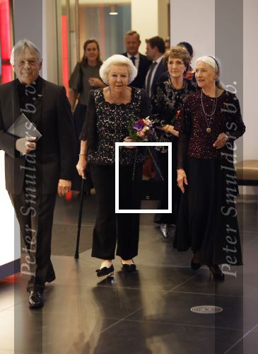 Amsterdam 24 november 2025
Prinses Beatrix en Prinses Margriet aanwezig bij het Nederlands Balletgala in het DeLaMar in Amsterdam . Ook aanwezig oa Alexandra Radius & Han Ebbelaar