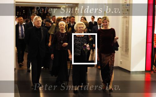 Amsterdam 24 november 2025
Prinses Beatrix en Prinses Margriet aanwezig bij het Nederlands Balletgala in het DeLaMar in Amsterdam . Ook aanwezig oa Alexandra Radius & Han Ebbelaar