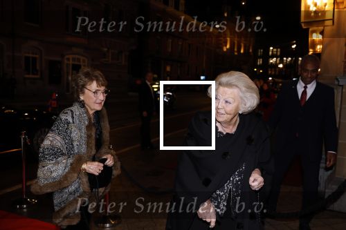Amsterdam 24 november 2025
Prinses Beatrix en Prinses Margriet aanwezig bij het Nederlands Balletgala in het DeLaMar in Amsterdam .
