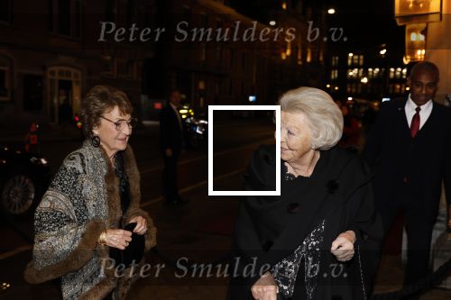 Amsterdam 24 november 2025
Prinses Beatrix en Prinses Margriet aanwezig bij het Nederlands Balletgala in het DeLaMar in Amsterdam .