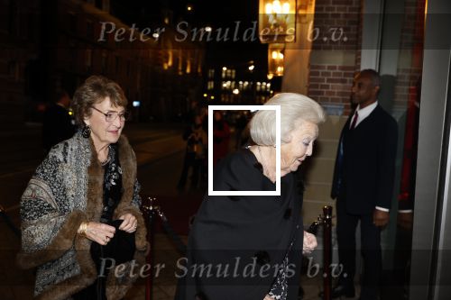 Amsterdam 24 november 2025
Prinses Beatrix en Prinses Margriet aanwezig bij het Nederlands Balletgala in het DeLaMar in Amsterdam .
