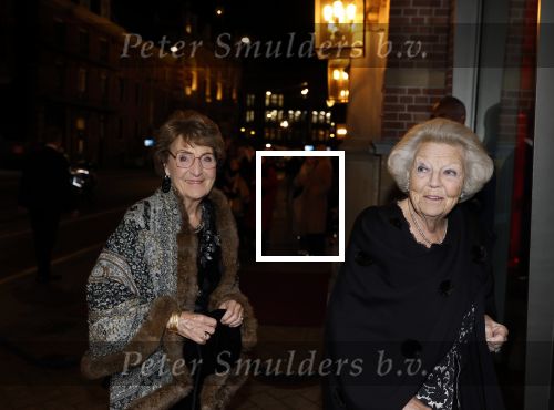 Amsterdam 24 november 2025
Prinses Beatrix en Prinses Margriet aanwezig bij het Nederlands Balletgala in het DeLaMar in Amsterdam .