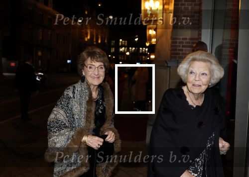 Amsterdam 24 november 2025
Prinses Beatrix en Prinses Margriet aanwezig bij het Nederlands Balletgala in het DeLaMar in Amsterdam .