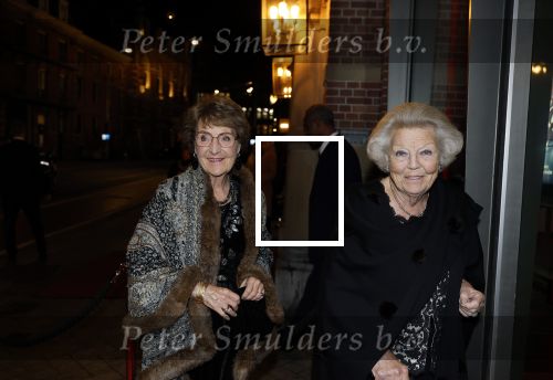 Amsterdam 24 november 2025
Prinses Beatrix en Prinses Margriet aanwezig bij het Nederlands Balletgala in het DeLaMar in Amsterdam .