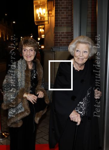 Amsterdam 24 november 2025
Prinses Beatrix en Prinses Margriet aanwezig bij het Nederlands Balletgala in het DeLaMar in Amsterdam .