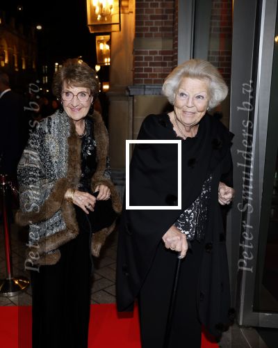 Amsterdam 24 november 2025
Prinses Beatrix en Prinses Margriet aanwezig bij het Nederlands Balletgala in het DeLaMar in Amsterdam .