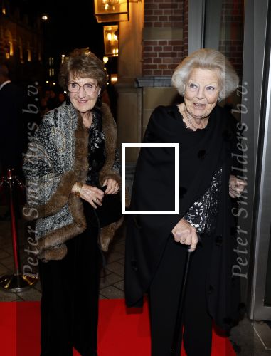Amsterdam 24 november 2025
Prinses Beatrix en Prinses Margriet aanwezig bij het Nederlands Balletgala in het DeLaMar in Amsterdam .