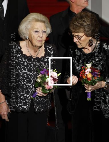 Amsterdam 24 november 2025
Prinses Beatrix en Prinses Margriet aanwezig bij het Nederlands Balletgala in het DeLaMar in Amsterdam . Ook aanwezig oa Alexandra Radius & Han Ebbelaar