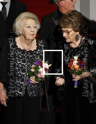 Amsterdam 24 november 2025
Prinses Beatrix en Prinses Margriet aanwezig bij het Nederlands Balletgala in het DeLaMar in Amsterdam . Ook aanwezig oa Alexandra Radius & Han Ebbelaar