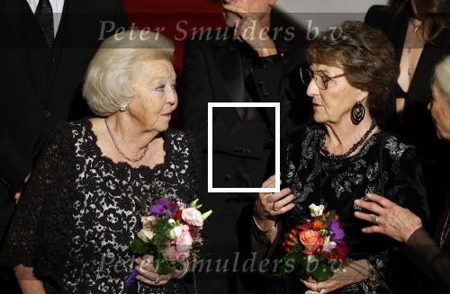 Amsterdam 24 november 2025
Prinses Beatrix en Prinses Margriet aanwezig bij het Nederlands Balletgala in het DeLaMar in Amsterdam . Ook aanwezig oa Alexandra Radius & Han Ebbelaar