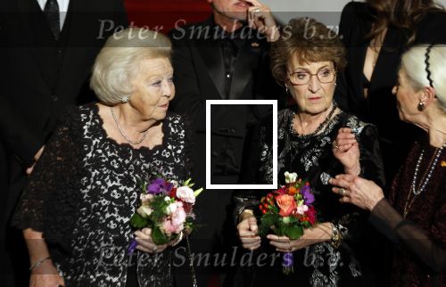 Amsterdam 24 november 2025
Prinses Beatrix en Prinses Margriet aanwezig bij het Nederlands Balletgala in het DeLaMar in Amsterdam . Ook aanwezig oa Alexandra Radius & Han Ebbelaar