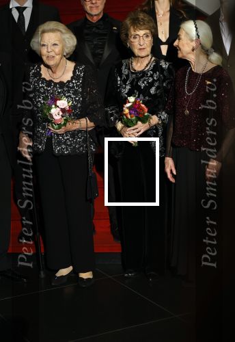 Amsterdam 24 november 2025
Prinses Beatrix en Prinses Margriet aanwezig bij het Nederlands Balletgala in het DeLaMar in Amsterdam . Ook aanwezig oa Alexandra Radius & Han Ebbelaar