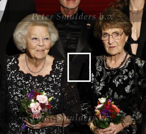Amsterdam 24 november 2025
Prinses Beatrix en Prinses Margriet aanwezig bij het Nederlands Balletgala in het DeLaMar in Amsterdam . Ook aanwezig oa Alexandra Radius & Han Ebbelaar