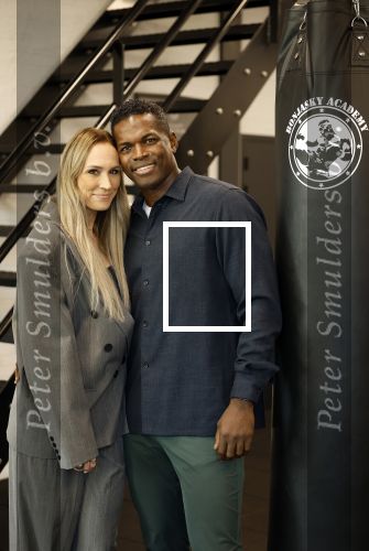 Hilversum 16 oktober 2025
Presentatie app van Remy Bonjasky ism met Martijn de Jong in zijn sportschool . Remy met zijn vrouw Renate Bonjasky