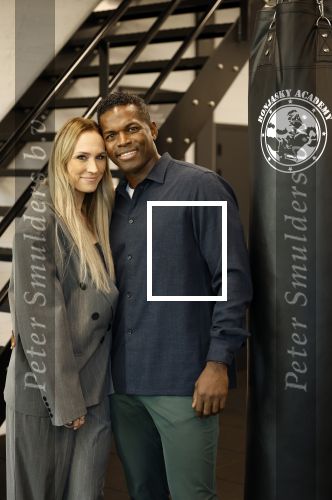 Hilversum 16 oktober 2025
Presentatie app van Remy Bonjasky ism met Martijn de Jong in zijn sportschool . Remy met zijn vrouw Renate Bonjasky