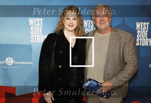Rotterdam 23 november 2025
Premiere West side story in het nieuwe luxor. Richard Spijkers poseert met dochter Eva Spijkers