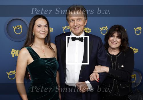 Amsterdam 16 oktober 2025
Uitreiking televizierring 2025 in Carre 
Robert ten Brink met vrouw en dochter