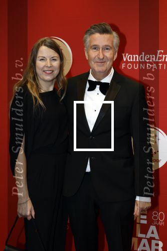 Amsterdam 30 november 2025
80 jaar het DeLaMar theater . Ronald Ockhuysen poseert met partner