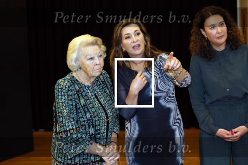 Amsterdam 13 november 2025
Prinses Beatrix en Sacha de Boer bij de opening van een fototentoonstelling ter gelegenheid van het honderdjarig bestaan van ontwikkelingsorganisatie Simavi in het Rijksmuseum in Amsterdam