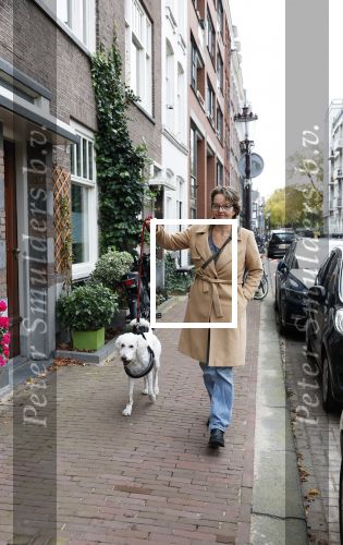 Amsterdam 16 oktober 2025
Sanne Wallis de Vries met haar hond in het centrum van Amsterdam