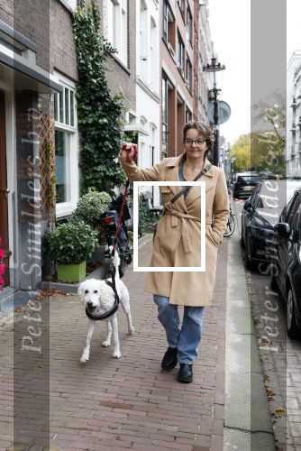 Amsterdam 16 oktober 2025
Sanne Wallis de Vries met haar hond in het centrum van Amsterdam
